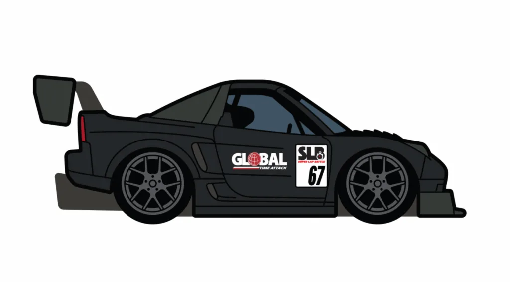 Leen Customs Pins / NSX & GTR SLB All Stars – Global Time Attack